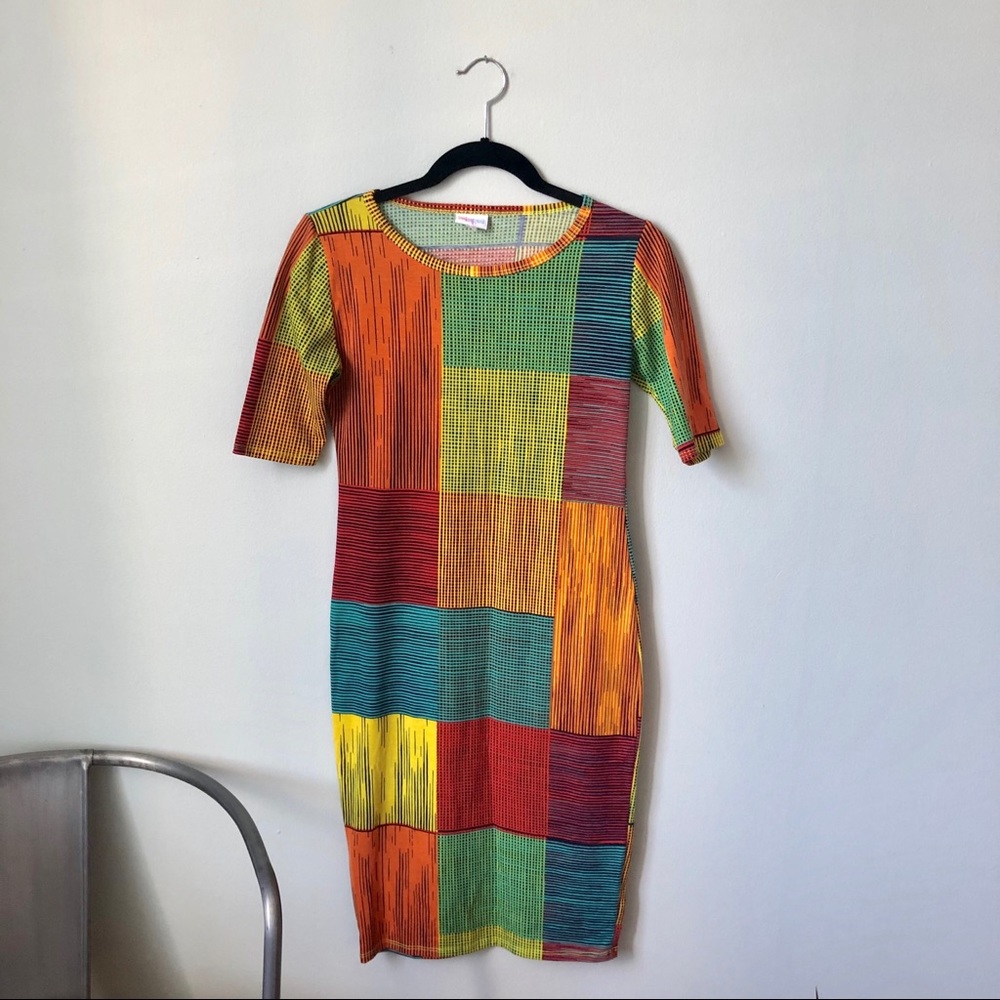 LULAROE 🏁 Julia Multicolored Dress